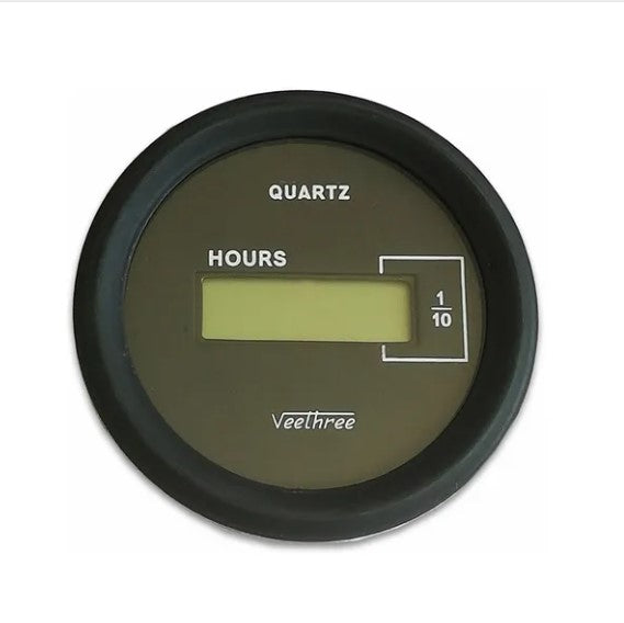 Horometro Digital 52mm 12-24v Marca Veethree